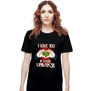 Daily_Deal_Shirts T-Shirts, Unisex / Small / Black I Love You In Every Universe