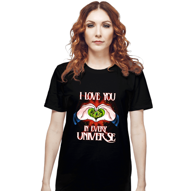 Daily_Deal_Shirts T-Shirts, Unisex / Small / Black I Love You In Every Universe