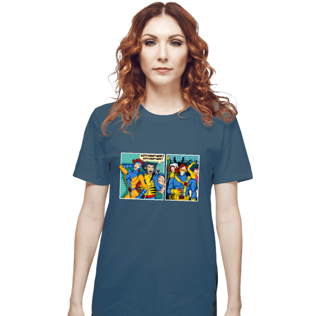 Shirts T-Shirts, Unisex / Small / Indigo Blue Clueless Scotty