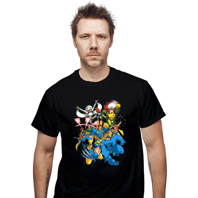 Secret_Shirts T-Shirts, Unisex / Small / Black 90's Mutants