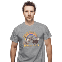 Load image into Gallery viewer, Shirts T-Shirts, Unisex / Small / Sports Grey Street Cats
