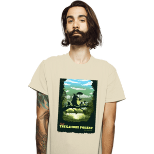 Daily_Deal_Shirts T-Shirts, Unisex / Small / Natural Visit Tsukamori Forest