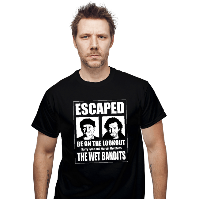 Secret_Shirts T-Shirts, Unisex / Small / Black The Wet Bandits Have Escaped