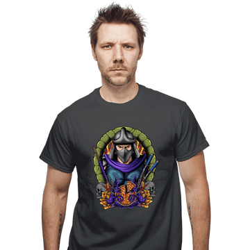 Daily_Deal_Shirts T-Shirts, Unisex / Small / Charcoal Shredder Crest