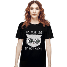 Load image into Gallery viewer, Secret_Shirts T-Shirts, Unisex / Small / Black Not Cat
