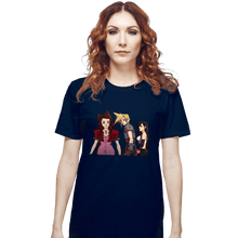 Load image into Gallery viewer, Shirts T-Shirts, Unisex / Small / Navy Distracted Cloud
