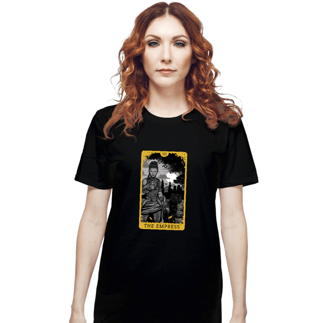 Shirts T-Shirts, Unisex / Small / Black Tarot The Empress