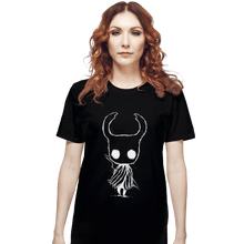 Load image into Gallery viewer, Shirts T-Shirts, Unisex / Small / Black Hollow Sketch
