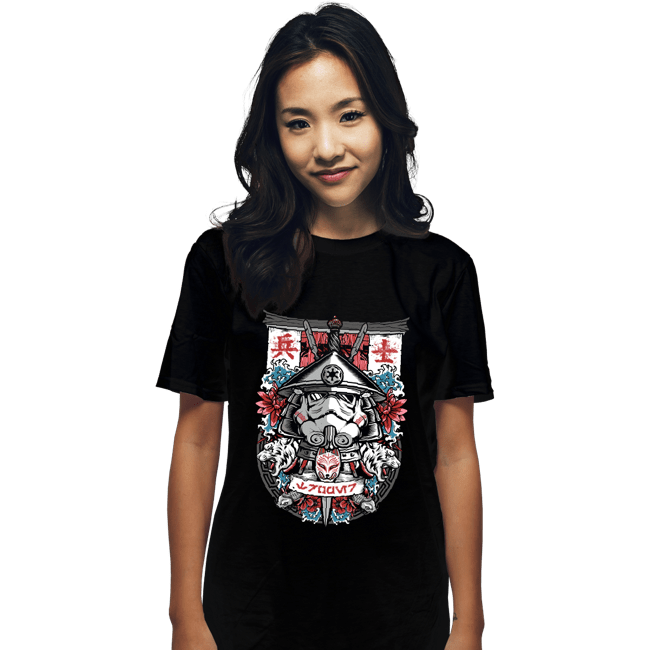 Shirts T-Shirts, Unisex / Small / Black Samurai Trooper