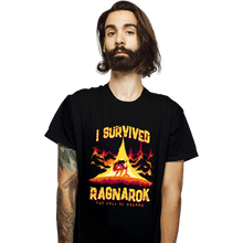 Load image into Gallery viewer, Daily_Deal_Shirts T-Shirts, Unisex / Small / Black I Survived Ragnarok
