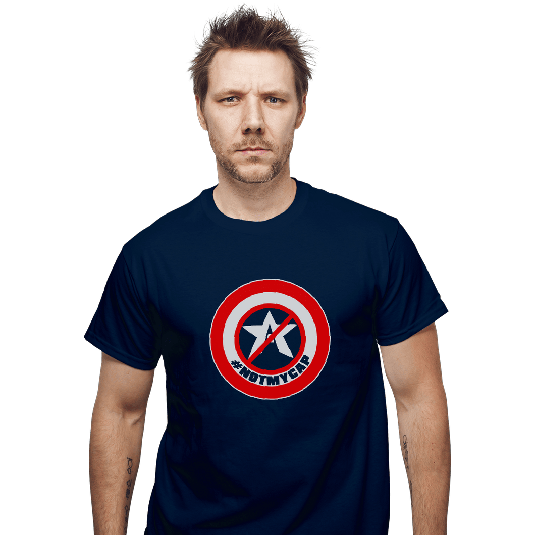 Secret_Shirts T-Shirts, Unisex / Small / Navy Not My Cap