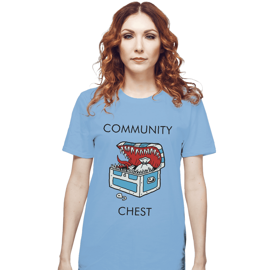 Shirts T-Shirts, Unisex / Small / Powder Blue Mimicopoly