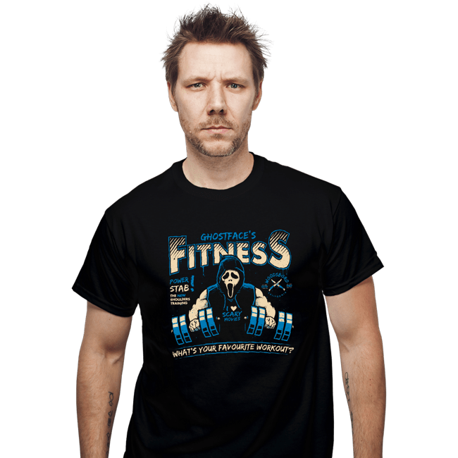 Secret_Shirts T-Shirts, Unisex / Small / Black Ghostface's Fitness
