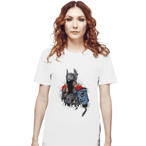 Shirts T-Shirts, Unisex / Small / White The Power Of Thunder