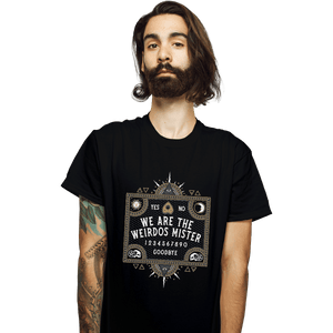 Shirts T-Shirts, Unisex / Small / Black We Are The Weirdos Mister