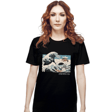 Load image into Gallery viewer, Shirts T-Shirts, Unisex / Small / Black The Great Wave Of Spirits
