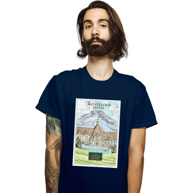 Secret_Shirts T-Shirts, Unisex / Small / Navy Stay At The Overlook Hotel