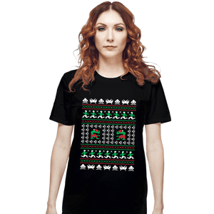 Shirts T-Shirts, Unisex / Small / Black Games Of Christmas Past