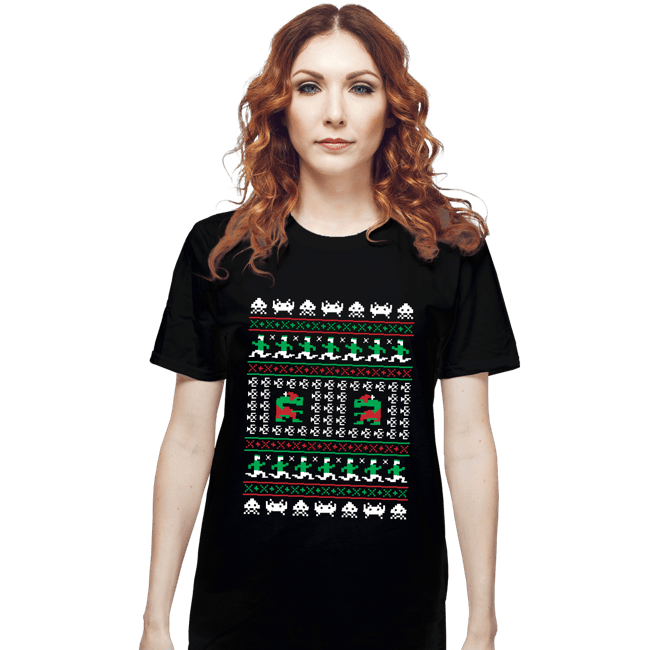 Shirts T-Shirts, Unisex / Small / Black Games Of Christmas Past