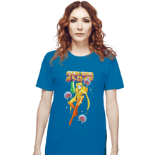Load image into Gallery viewer, Shirts T-Shirts, Unisex / Small / Sapphire Sailor Samus Power Suit
