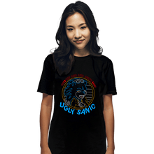 Load image into Gallery viewer, Daily_Deal_Shirts T-Shirts, Unisex / Small / Black Ugly Sanic
