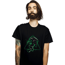 Load image into Gallery viewer, Shirts T-Shirts, Unisex / Small / Black Cosmic Retro Link
