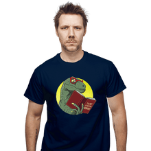 Load image into Gallery viewer, Shirts T-Shirts, Unisex / Small / Navy Mmmm Clever Girl

