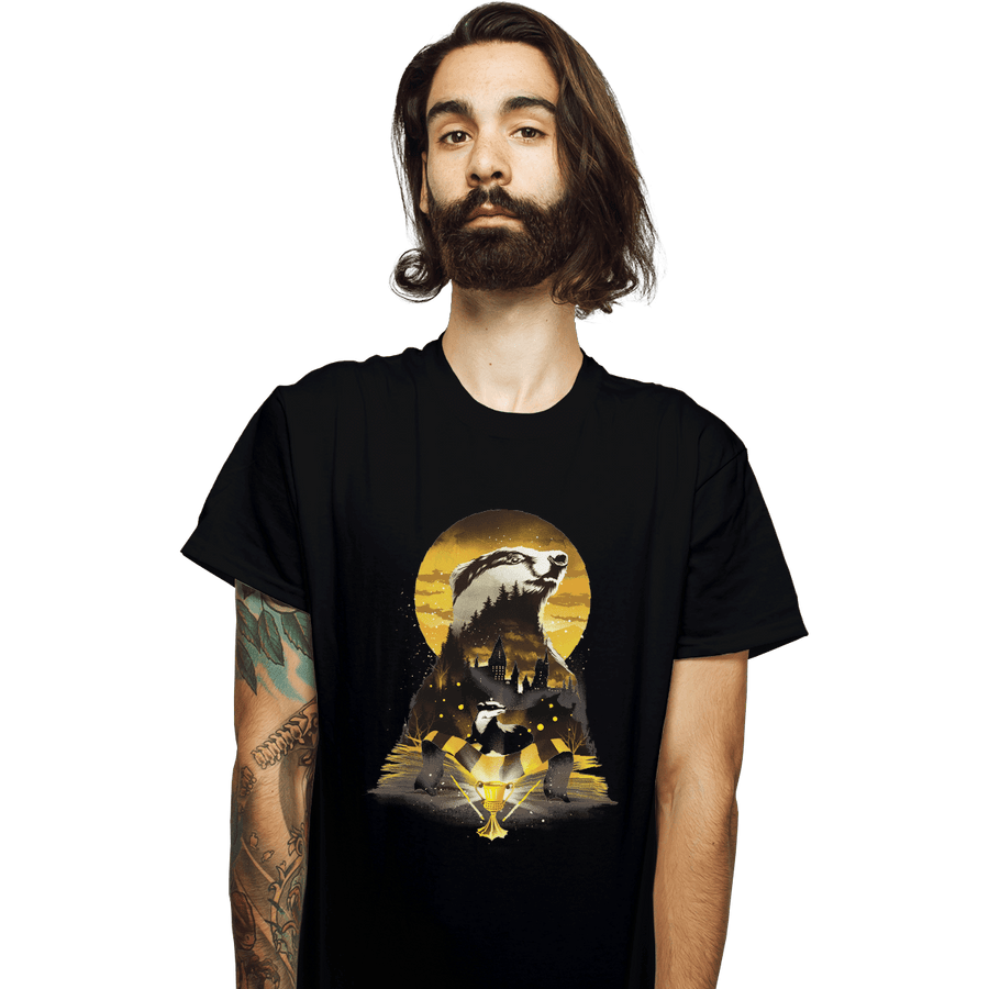 Shirts T-Shirts, Unisex / Small / Black House Of Hufflepuff