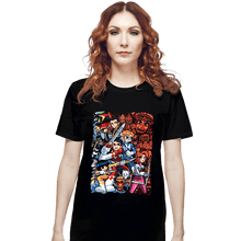 Load image into Gallery viewer, Daily_Deal_Shirts T-Shirts, Unisex / Small / Black Morphin Pilgrim
