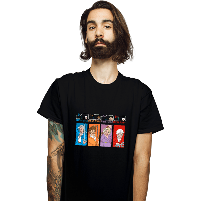 Daily_Deal_Shirts T-Shirts, Unisex / Small / Black Golden Ninjas