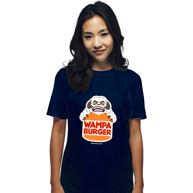 Daily_Deal_Shirts T-Shirts, Unisex / Small / Navy Wampa Burger