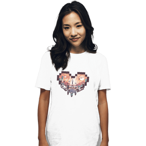 Shirts T-Shirts, Unisex / Small / White Zelda Heart