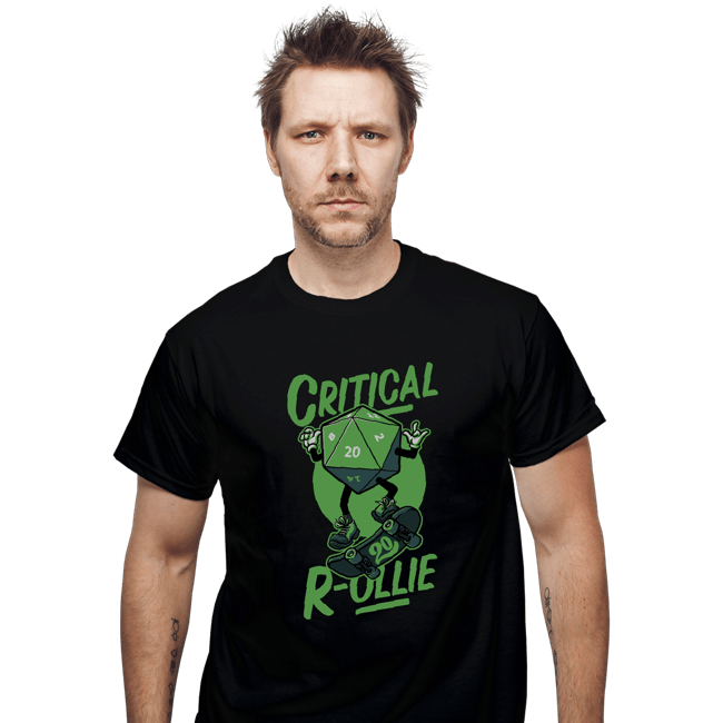 Secret_Shirts T-Shirts, Unisex / Small / Black Critical Rollie