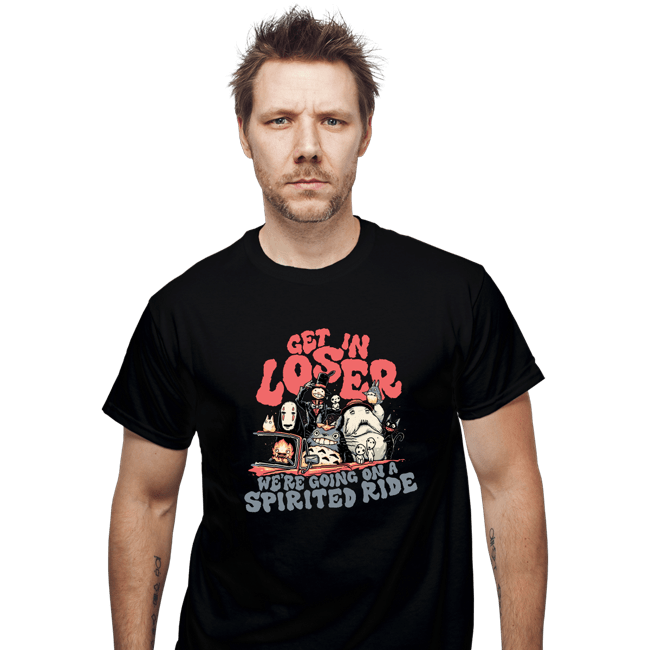 Daily_Deal_Shirts T-Shirts, Unisex / Small / Black Spirited Ride