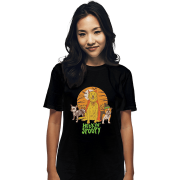 Shirts T-Shirts, Unisex / Small / Black Heckin' Spoopy