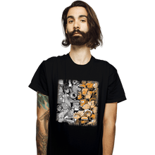Load image into Gallery viewer, Shirts T-Shirts, Unisex / Small / Black Clash Of Toons
