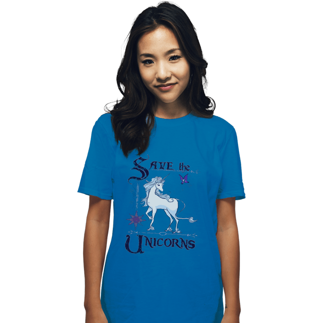 Secret_Shirts T-Shirts, Unisex / Small / Sapphire Magical Conservation