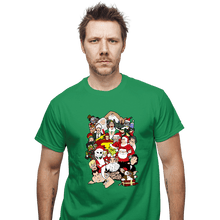 Load image into Gallery viewer, Secret_Shirts T-Shirts, Unisex / Small / Irish Green Christmas Chaos
