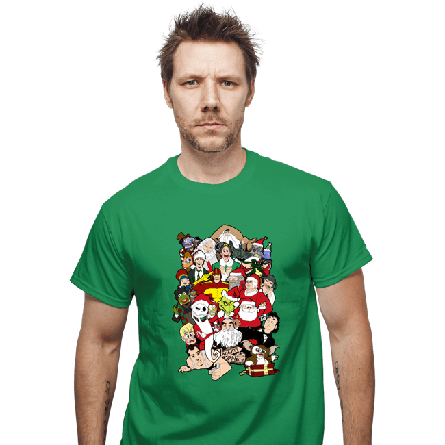 Secret_Shirts T-Shirts, Unisex / Small / Irish Green Christmas Chaos