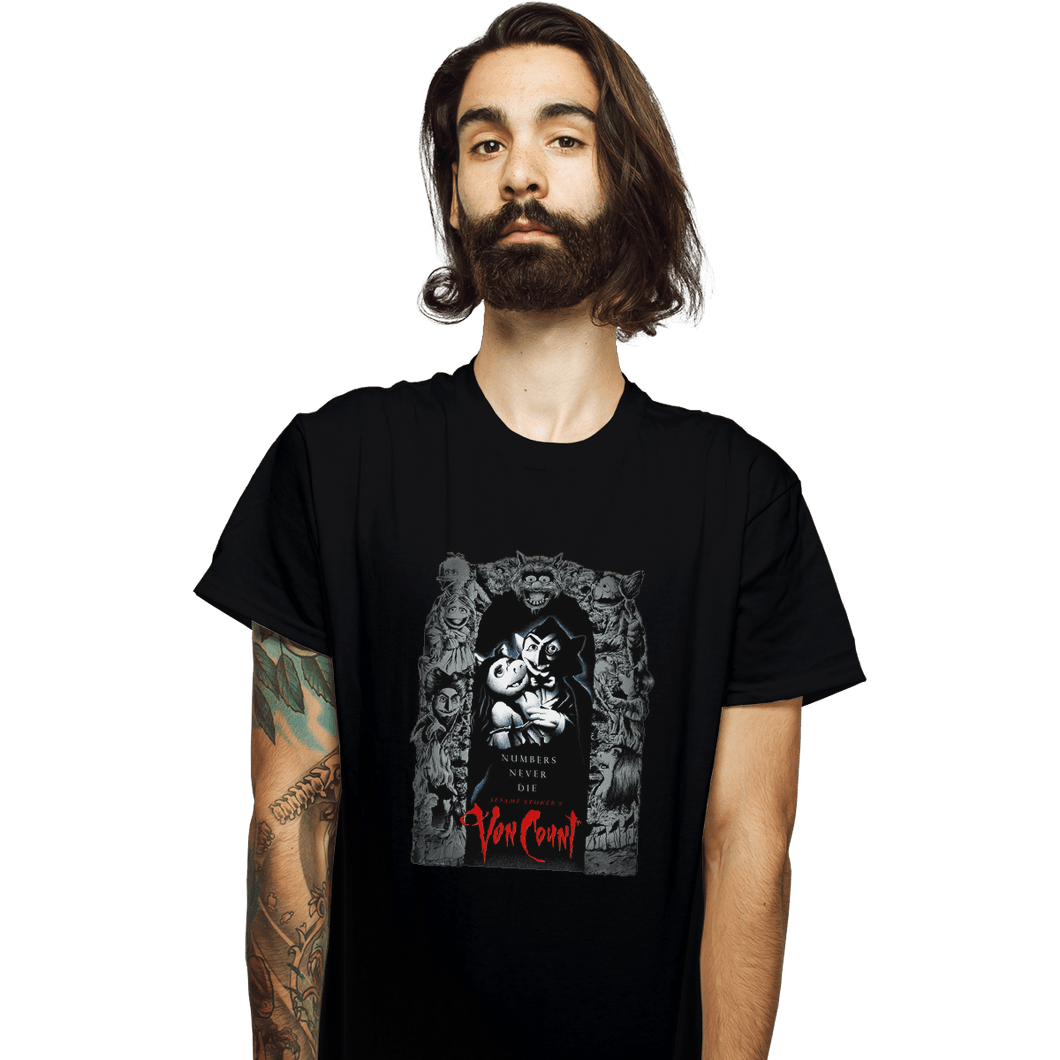Shirts T-Shirts, Unisex / Small / Black Numbers Never Die