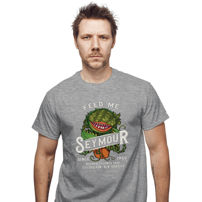 Secret_Shirts T-Shirts, Unisex / Small / Sports Grey Feed Me Seymour!