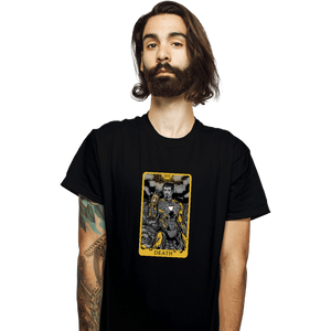 Shirts T-Shirts, Unisex / Small / Black Tarot Death