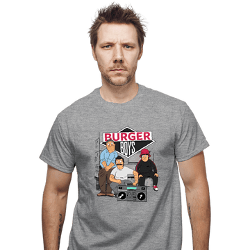 Daily_Deal_Shirts T-Shirts, Unisex / Small / Sports Grey The Burger Boys
