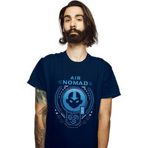 Secret_Shirts T-Shirts, Unisex / Small / Navy Mighty Airbender