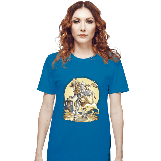 Shirts T-Shirts, Unisex / Small / Sapphire The Planet Of Oz