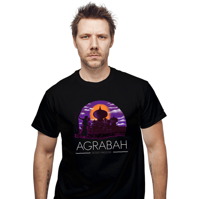 Shirts T-Shirts, Unisex / Small / Black Agrabah Desert Kingdom