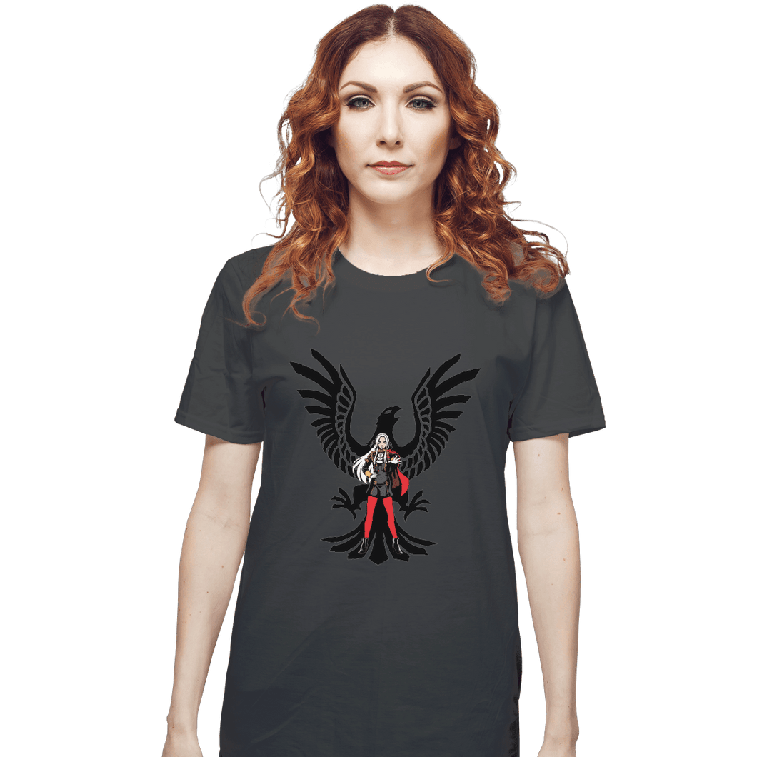 Shirts T-Shirts, Unisex / Small / Charcoal Black Eagles House Leader