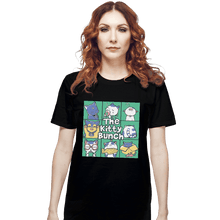 Load image into Gallery viewer, Shirts T-Shirts, Unisex / Small / Black The Kitty Bunch
