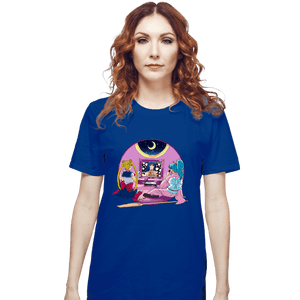 Daily_Deal_Shirts T-Shirts, Unisex / Small / Royal Blue Anime At Home