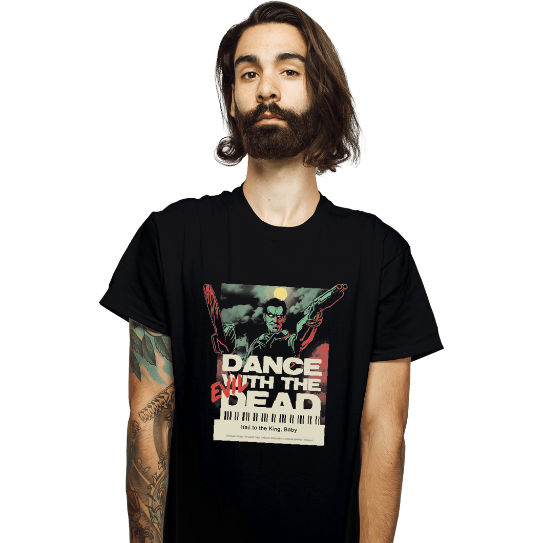 Shirts T-Shirts, Unisex / Small / Black Dance With The Evil Dead